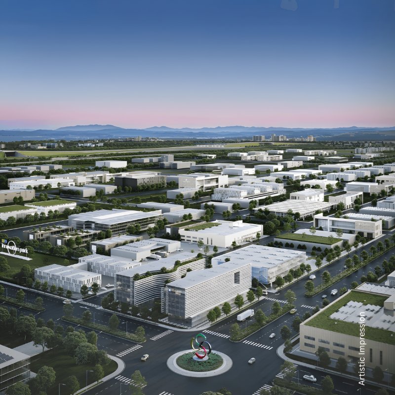 Planned industrial land development at M3M Industrial Plots Manesar Sector 9