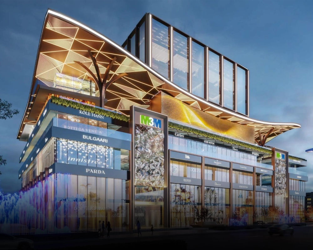 M3M Jewel commercial retail and office project on MG Road Gurgaon