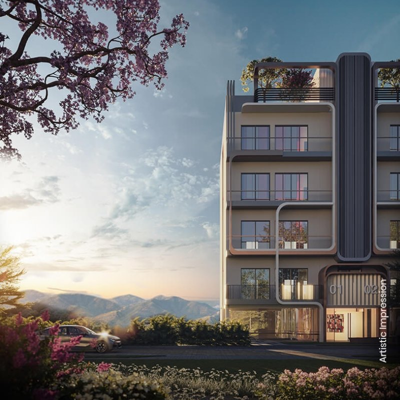 Low-rise independent floor residences at M3M Antalya Hills Sector 79 Gurgaon