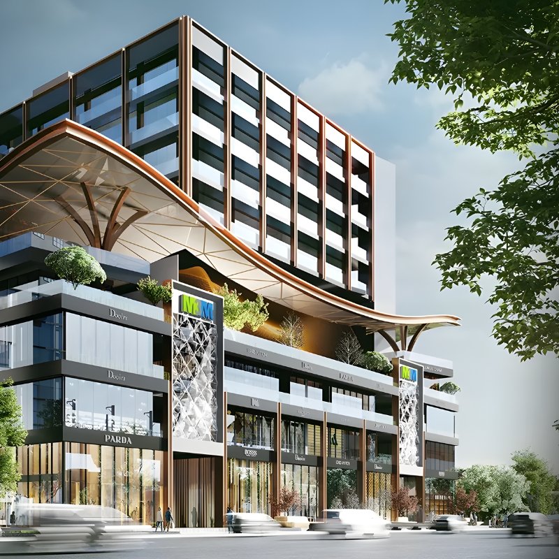 Luxury retail and office commercial development at M3M Jewel MG Road Gurgaon