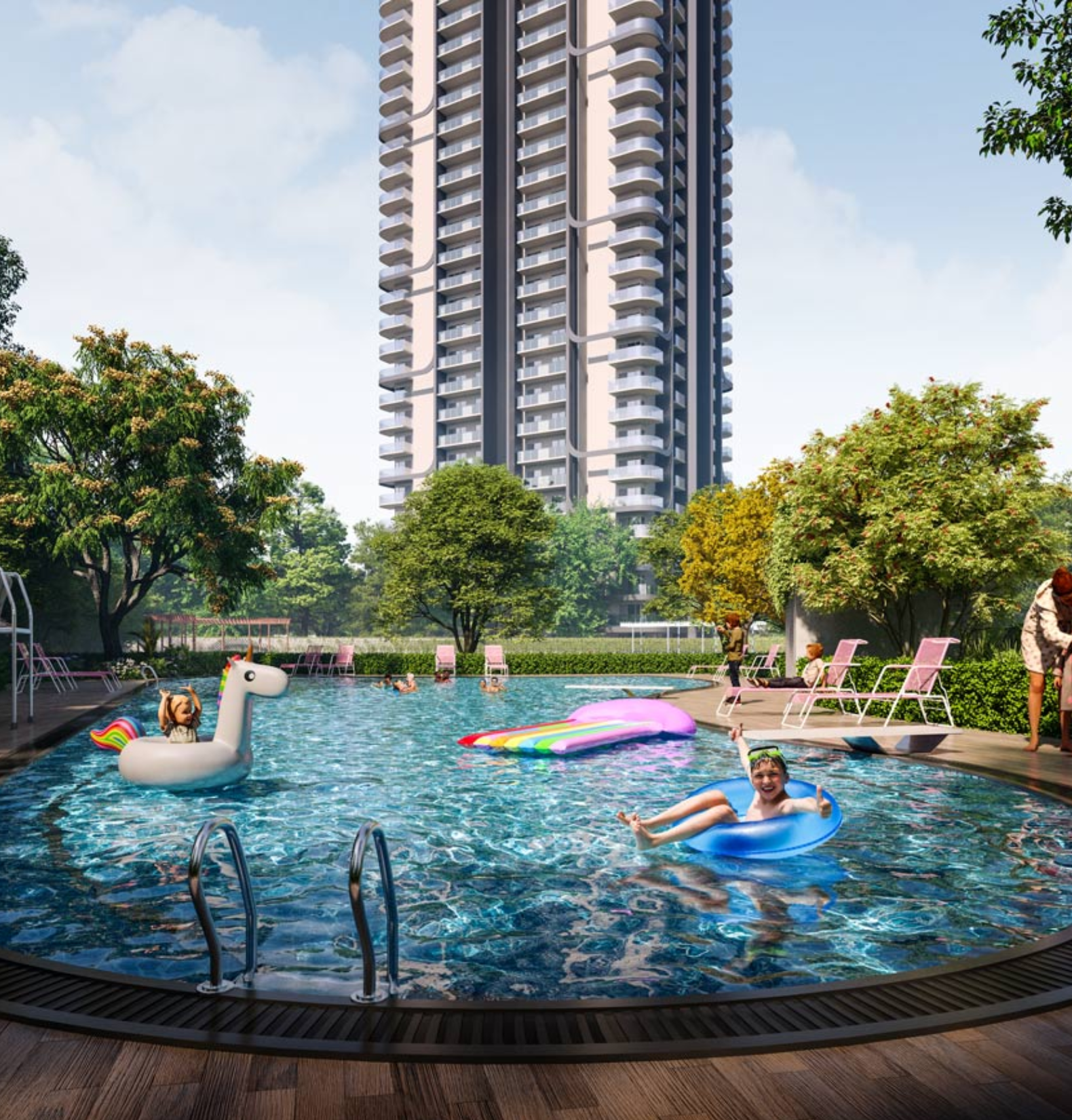 Luxury 3 BHK residences with panoramic Aravalli views at M3M Opus Gurgaon