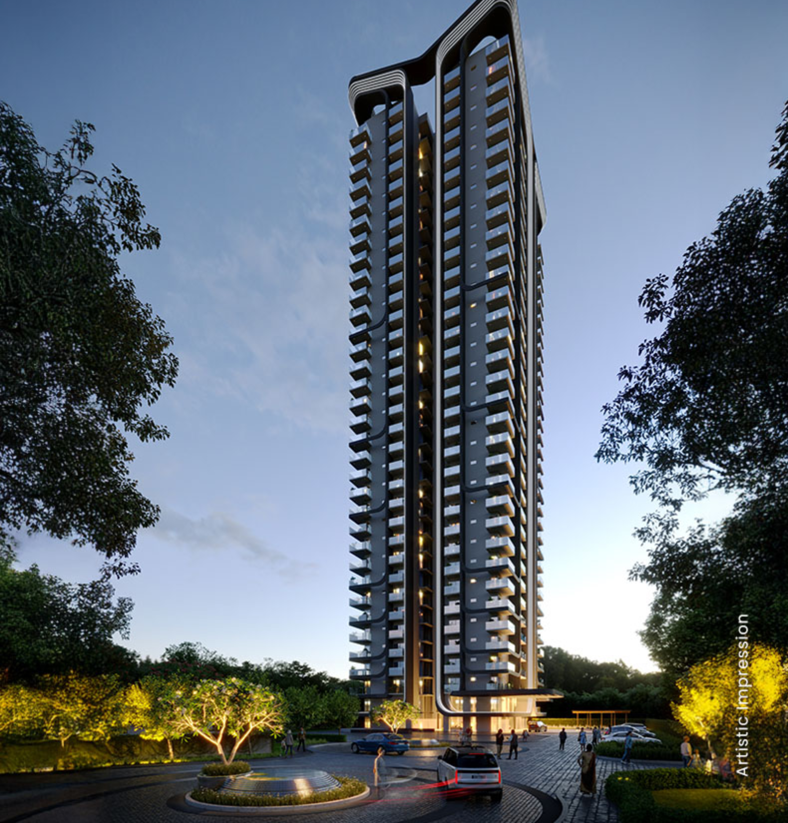 Luxury clubhouse and pool lifestyle at M3M Opus Sector 67 Gurgaon