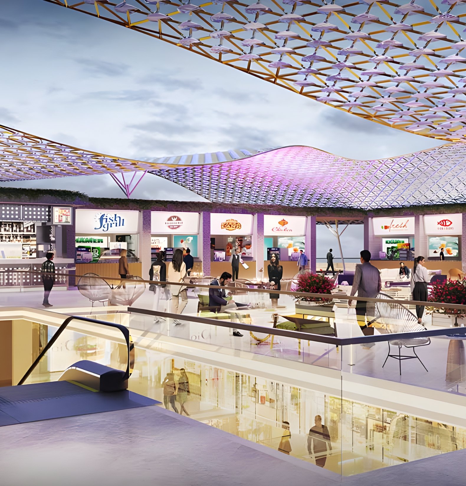 High-street retail shops at M3M Route 65 Sector 65 Gurgaon