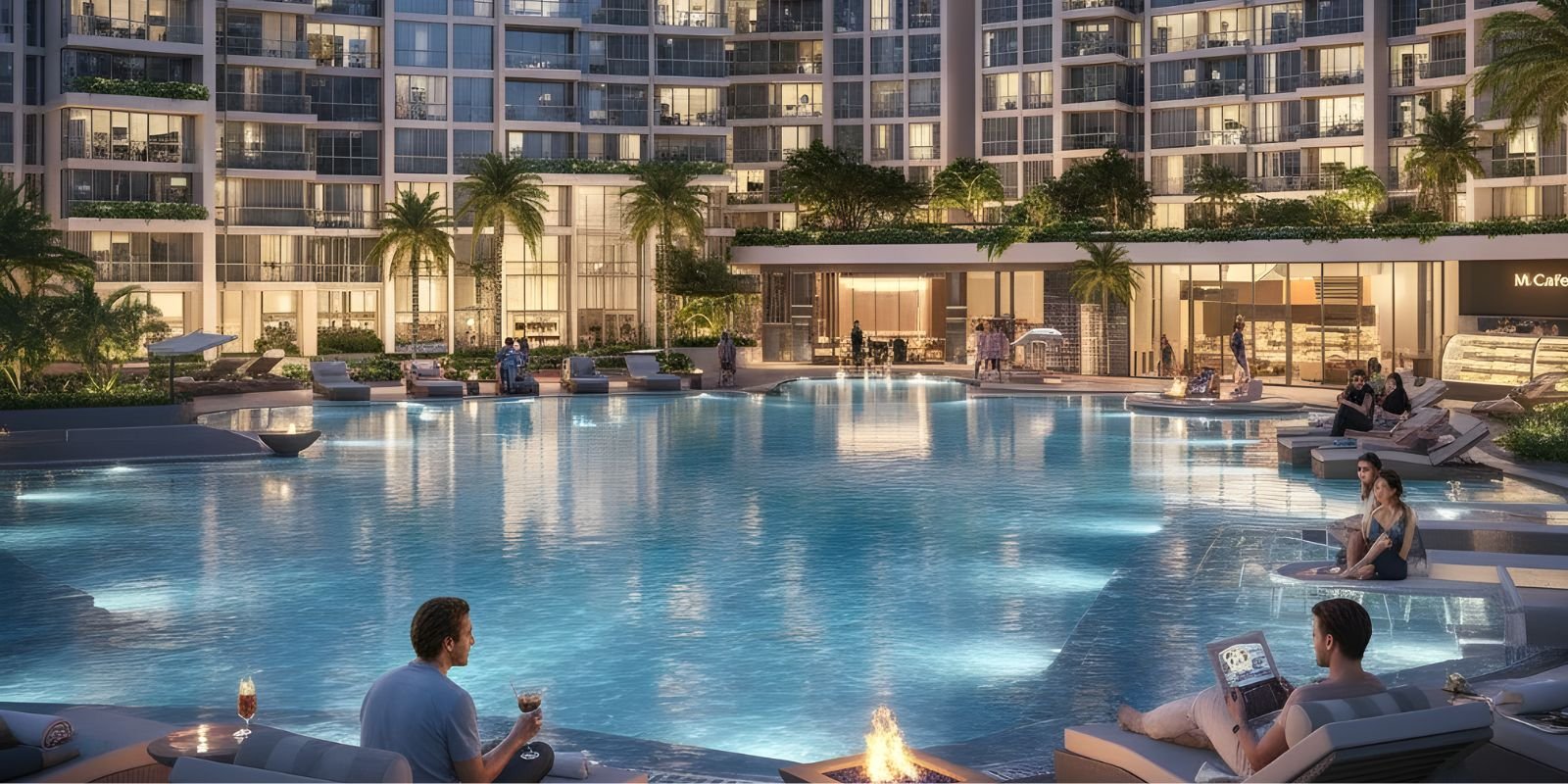 Premium residential surroundings of M3M Sky Suites Gurgaon