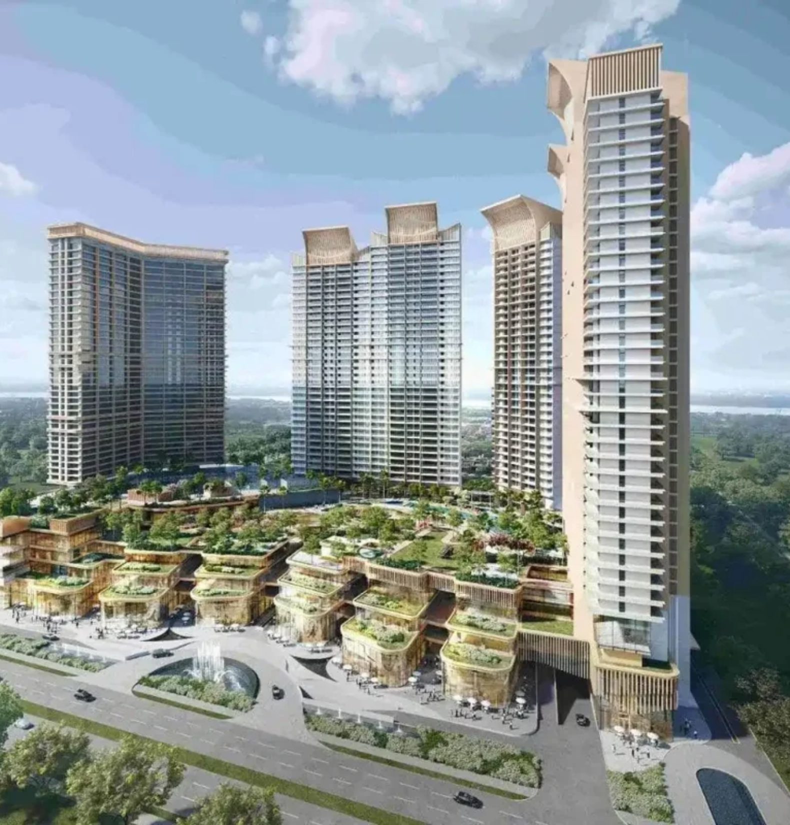 Ultra luxury 3 4 and 5 BHK residences at M3M The Cullinan Noida