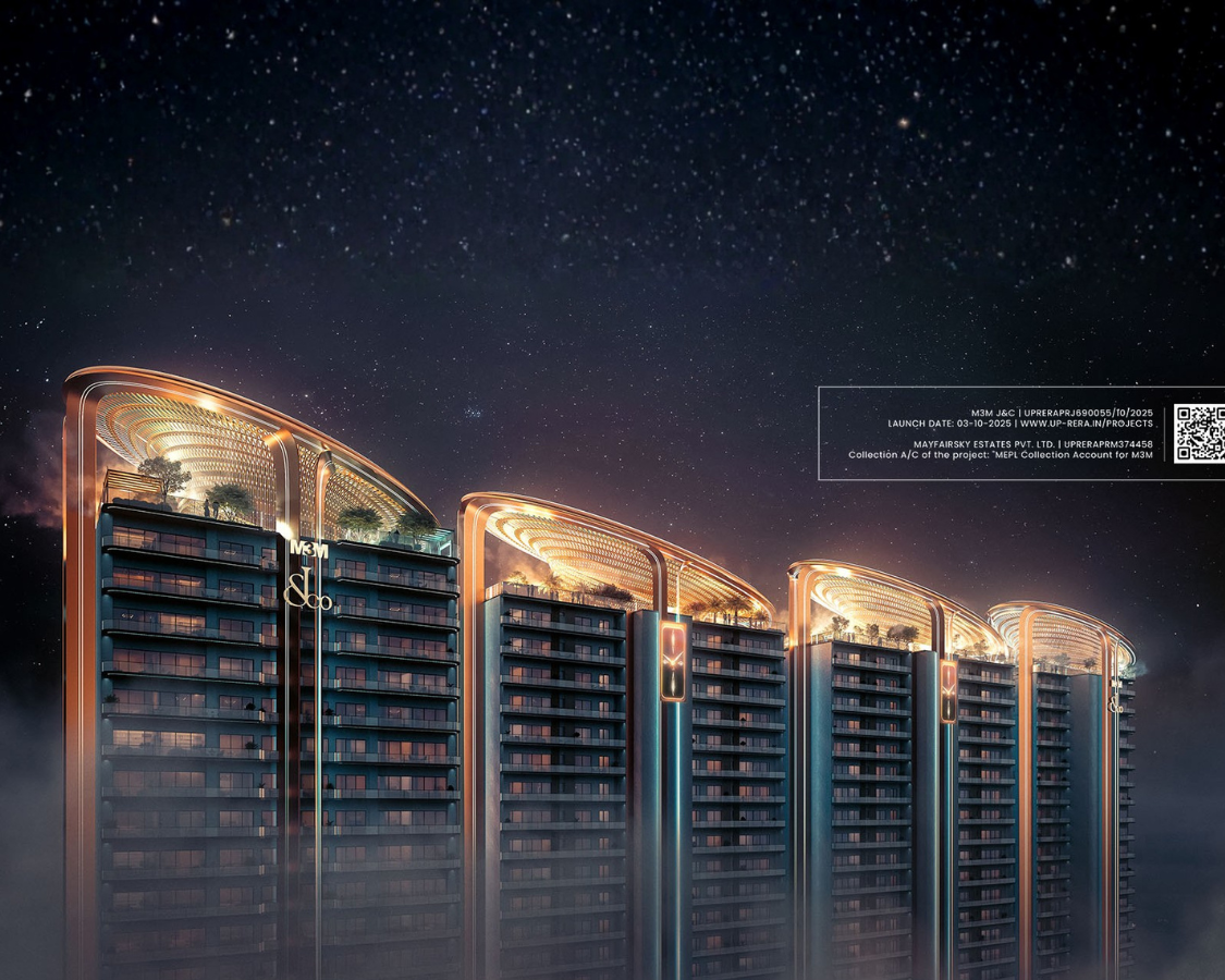 Jacob & Co Residences by M3M ultra-luxury 3.5, 4.5 and 5.5 BHK homes in Sector 97 Noida